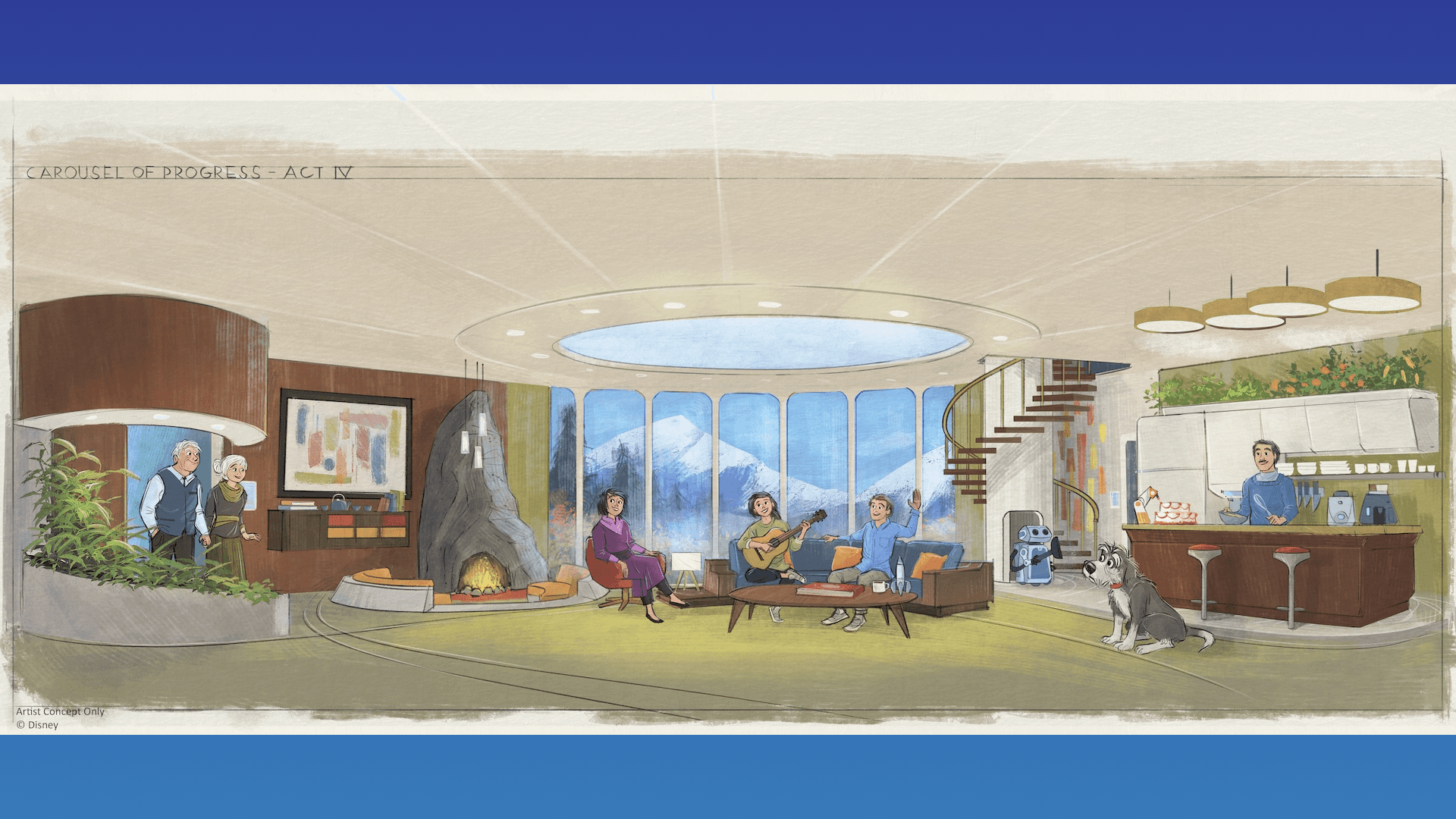 Carousel of Progress ganha cena nova com Jamie Lee Curtis